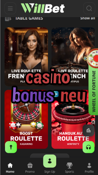 Casino Bonus Neu - New Casino Bonus Offers-casinoorder.vip